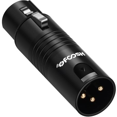 OFCOSH Mikrofonvorverstärker Audio Booster, professioneller Mic Booster Aktivator Vorverstärker kompatibel mit dynamischen und passiven Bandmikrofonen