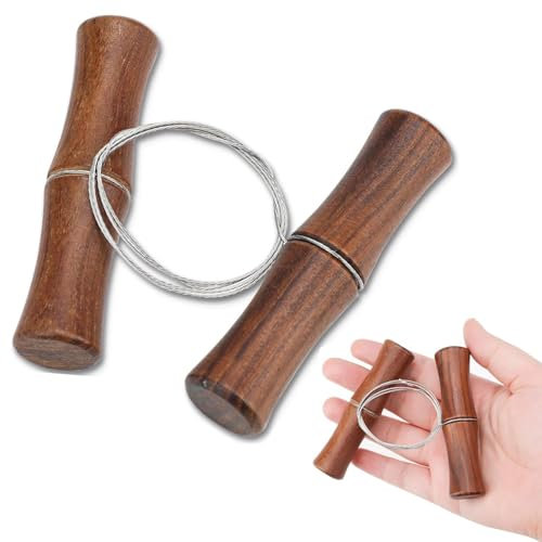 1Pcs Cutting Wire for Clay - Cheese Wire Cutter with Stainless Steel Twisted Wire & Premium Wooden Handle, for Clay, Cheese, Dough, Ceramics, Art Sculptures