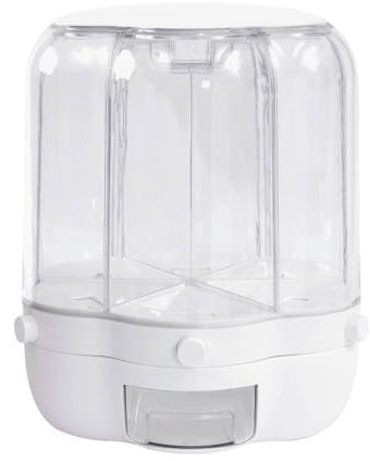 AD-BCrbgen Large Kitchen Grain Dispenser Multifunctional Kitchen Soya Storage Box Kitchen Dry Food Fruit Seal Container Multifunctional Flour Storage For Dry Foods Cereals Muesli Soya and Grains etc