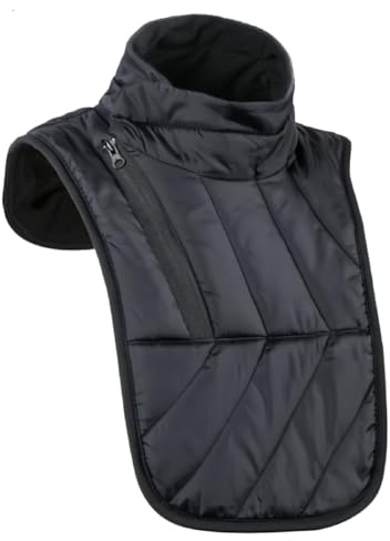 FINEVERNEK Chauffe-cou Moto, Cache cou Hiver, Tour de cou et de Poitrine de Moto, Coupe-vent et Imperméable, Couvre-cou Ajustable et Respirant pour Hommes et Femmes, pour Activités de Plein Air