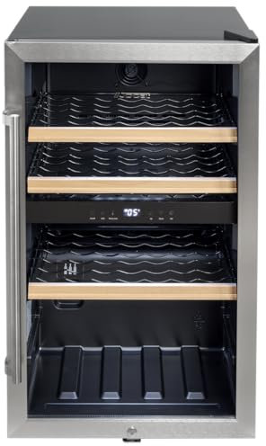 Jocel Vinoteca JCAV003621, 116 Litros, capacidad 49 botellas, Clase eficiencia G, Color Negra