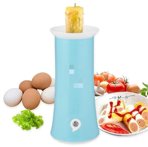 XUEZHEN Cuoci Uova，Cuociuova Elettrico Automatico Elettrico Uovo Maestro Cucina Tubo Singolo Tubo Colazione strapazzata Uovo Salsiccia Boiler Uovo Sandwich Roll Sandwich Rotolo Facile Omelette