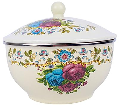 Homoyoyo Keramik Reisschale Mit Deckel - 20 Cm - Tiefe Suppenschüssel Im Chinesischen Stil Ideal Für Ramen Und Salate Zufällige Farbe Perfekte Servierschale Für Reisgerichte