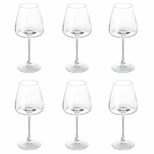 Villa d'Este Home Tivoli 1996 Set 6 calici vino 612 ml in vetro, Tasting