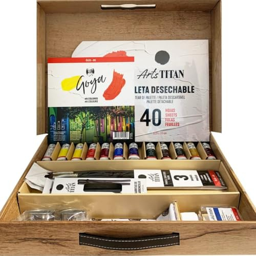 TITAN GOYA CAJA OLEO 12 TUBOS 20ML