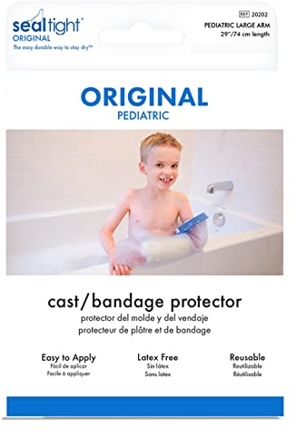 Seal Tight Original Gips- und Verbandsschutz, bester wasserdichter Schutz, Pediatrisch, großer Arm