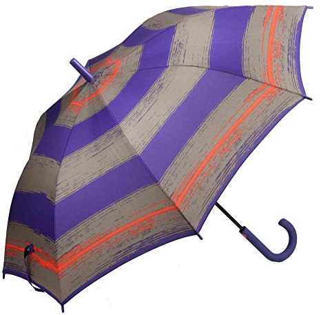 Esprit Regenschirm Long Automatik Flashstripe purple