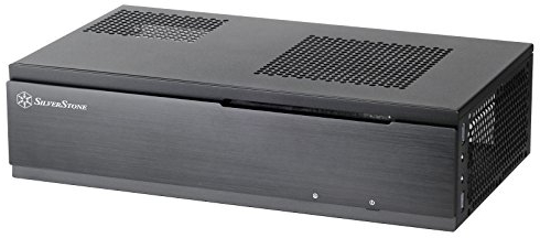 SilverStone SST-ML06B - Cabinet Milo per Slim HTPC formato Mini-ITX , Silent, nero