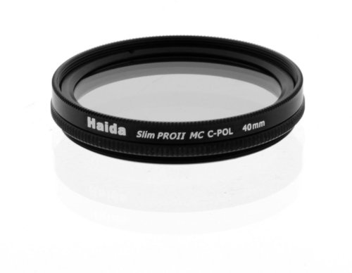 Haida 40 mm Slim PROII multivergütetes Polfilter Zirkular C Filter CPL MC HD2021–40