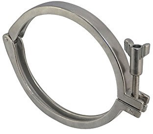 133MM 5 SUS SS316 Sanitary Schelle für 5 Tri Clamp Ferrule Flansch 146MM OD Edelstahl Rohr Rohrverbinder
