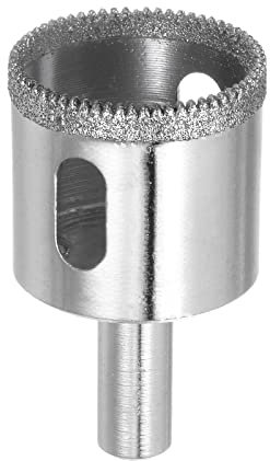 sourcing map 1pcs Diamond Drill Bits 32mm Serrated Hollow Core Hole Saw for Glass Ceramic Porcelain Tile Marble Stone