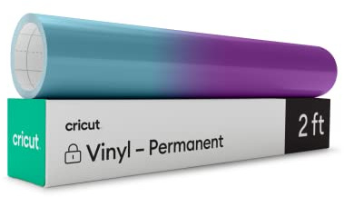 Cricut Cold-Activated, Colour-Changing Vinyl – Permanent, Turquoise <-> Purple