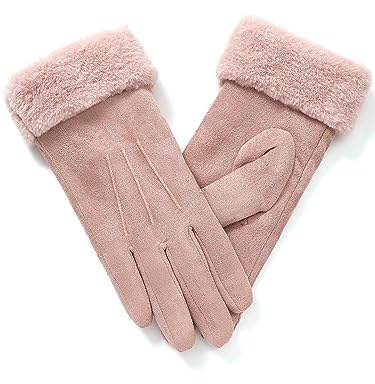 vislivin Handschuhe Damen Winter Warm Handschuhe Touchscreen Handschuh mit Gefütterte