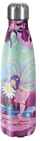 Step by Step Trinkflasche Insulated Stainless Steel Drinking Bottle Fairy Freya mehrfarbig