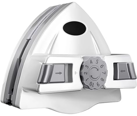 Limpiador Ventanas Magnetico, Limpiador Magnético de Ventanas, Limpiacristales de Doble Cara, Herramienta de Limpieza (Size : 0.39-1.06in/1-2.7cm)