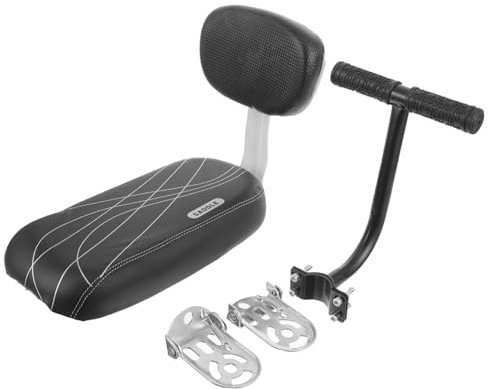 VANZACK 1satz Fahrrad Rücksitzpolster Bequeme Rückenlehne Und Fußstütze Für Mountainbikes Für Passagiere Leicht Und Ergonomisch Für Lange Fahrten Bequeme Rücksitzpolster Für