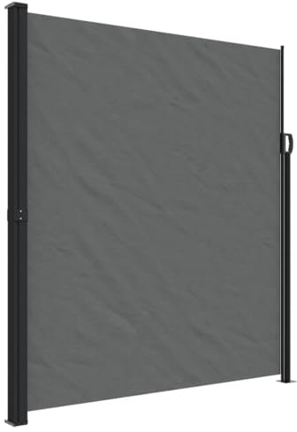 vidaXL Toldo Lateral retráctil Gris Antracita 220x500 cm