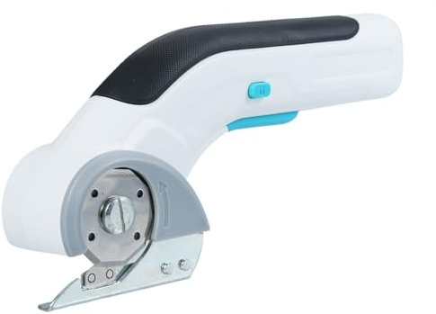 SHUAIGUO 3,6 V kabellose elektrische Schere, wiederaufladbare Schneiderschere, Lederstoffschneidemaschine, Stoffschneider, Teppich-, PVC-, Lederschneidewerkzeuge