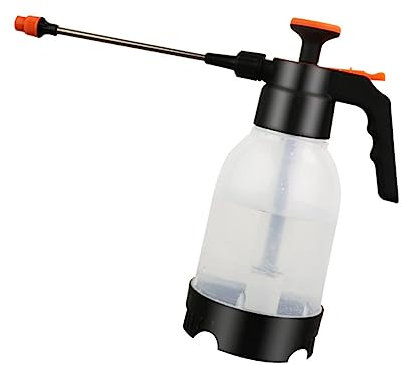 GAROZATION Botella De Jardín Transparente con Presión Manual Pulverizador Práctico para Riego De Plantas y Lavado De Coches Botella Rociadora De Resistente para Exteriores y Hogar
