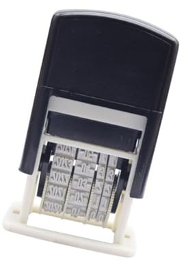 Ink Inking Date Stamp Number Digit Office Multifunction Number Dater Date Number Ink Dater Adjustable Number
