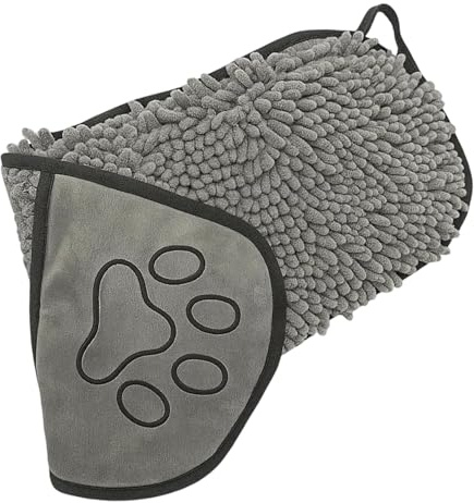 Dog Towel, Dog Towels For Drying Dogs, Dog Towels, Dog Drying Robe, Thicker Than Most, Super Soft Microfibre, Dries Pets Quickly, Fast-Drying, Doubles As A Cozy Puppy Blanket