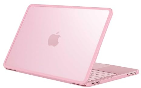 FINTIE Case for MacBook Neo 13 Inch (2026) A18 Pro Chip A3404, Blush | Coloured Matte Hard Shell, TPU Soft Bumper, Slim Shockproof Case for Work, Travel, Study, Daily Use