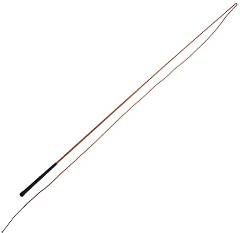 PFIFF 100717 Longierpeitsche, mit Fiberglaskern, Rutschhemmender Griff, Braun, Länge 180cm