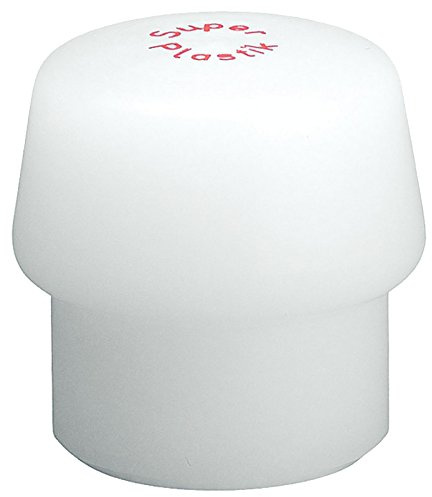 Halder 2310511 Hammereinsatz Simplex aus Superplastik, weiß, 60 mm