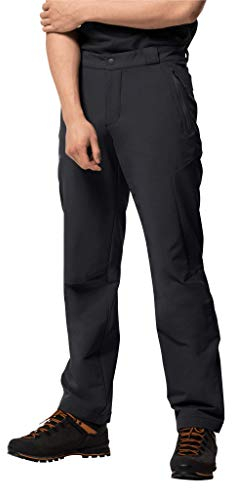 Jack Wolfskin Herren Termic bukser mænd ACTIVATE THERMIC PANTS MEN Herren, Schwarz, 102 EU