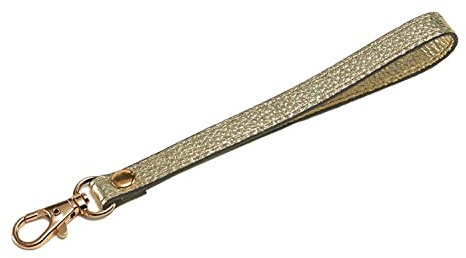 VanEnjoy Genuine Leather Keychain Wristlet Keychain Strap for Wallet Purse Clutch Cellphone Wristlet Key