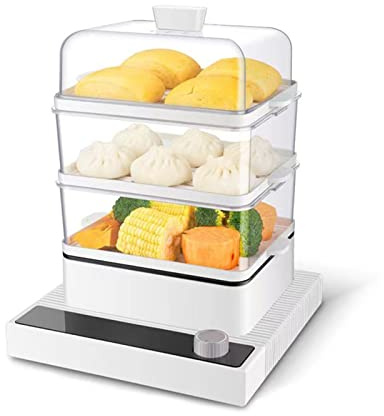 Soup Pot Electric Cooker Household Multi-Function Three Layer Large Capacity Full-Automatic Cooking Integrated Vegetable Steaming Machine Breakfast Machine