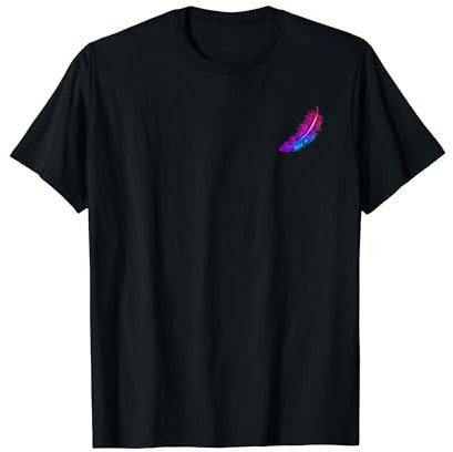 Bunter Traumfänger Feder Tribal Indianer Tattoo Dreamcatcher T-Shirt