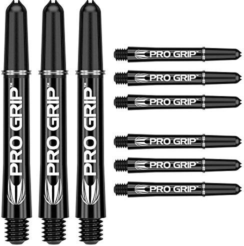 Target - Pro Grip 3er Set - Shaft Black Short Plus = 37,5mm