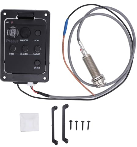 Akustikgitarren-Vorverstärker, Gitarren-Tonabnehmer-EQ-Equalizer, Akustikgitarren-Verstärker, Gitarren-Vorverstärker-Verstärker-Equalizer-Tuner für Presys PSY10