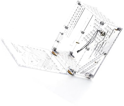 Caja para PC, Caja para PC para Juegos Caja para Computadora con Panel Lateral Acrílico Transparente Alta Compatibilidad Excelente Disipación de Calor a Prueba de Polvo y