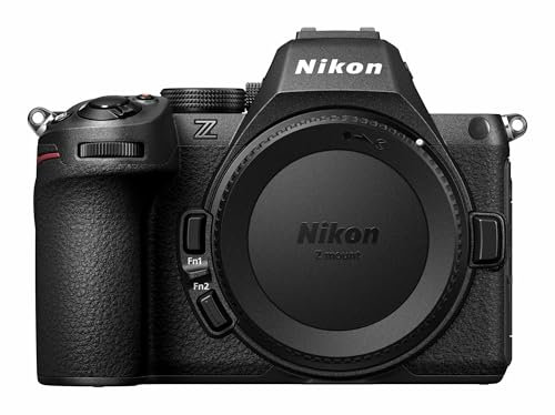 Nikon Z 5II boitier Nu, Appareil Photo Numérique Hybride Plein Format (24,5 MP, 4K/30p, Rafale 14 i/s en RAW ou 30 i/s en JPEG, stabilisation du capteur sur 5 Axes, Double Slots SD ou SDHC ou SDXC)