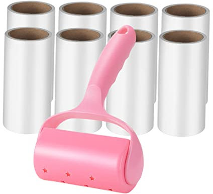 BESPORTBLE Lint Binding Roller for Clothes Portable Hair Lint Remover Household Sticky Remover Pet Hair Cleaner for Carpets and Garments Use and Peel Design