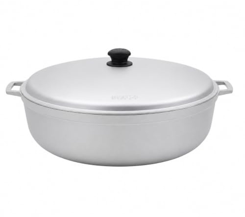 IMUSA USA USA GAU-80560 - Mini caldero tradicional colombiano (horno holandés) para cocinar y servir redondo 17.9 Quart 17.9 cuartos