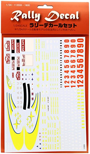 Fujimi 1/24 Silk Screen Printing Decals Rally Decals (Japan Import)