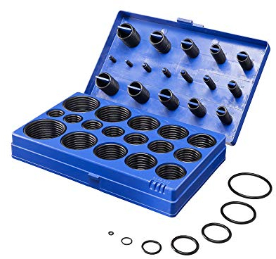 SWV O-Ringe Dichtringe Sortiment 419 tlg. Metrisch 3-50mm für Öl und Druckluft