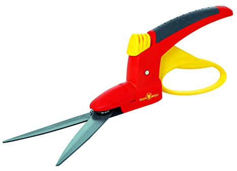 Outils Wolf, Cesoie per prato, comode lame orientabili, 8 posizioni, Old multicolore, 17 x 17 x 24 cm
