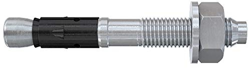 fischer Bolzenanker FAZ II 12/20 K gvz, Schwerlastanker mit hoher Tragfähigkeit, Ankerbolzen für Befestigungen schwerer Lasten und Stahlkonstruktionen, Seismik- & ETA-Zulassung