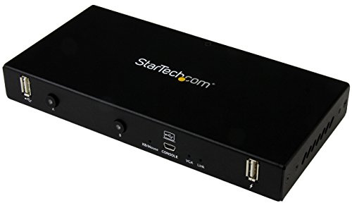 StarTech.com Adaptador de Crash Cart de 2 puertos - de Portátil a Servidor - Adaptador de Consola KVM con 2 puertos - Adaptador de Crash Cart para Ordenador Portátil - Adaptador KVM USB (SV231USBLC)