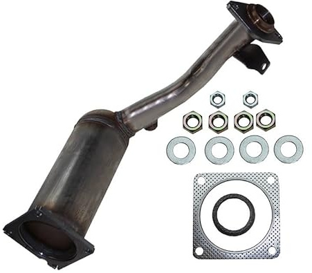 BESTPRICE Katalysator inkl. Anbaumaterial Kompatibel mit PEUGEOT 206 Schrägheck (2A/C), 206 Stufenheck, 206 SW (2E/K), 206+ (2L_, 2M_)