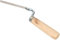 KOTARBAU Truelle à Joint en Acier Inoxydable 10 mm pour jointoiement avec Manche en Bois spatule à Joint Fer Forme à Joint Indispensable pour Le Travail de Joint
