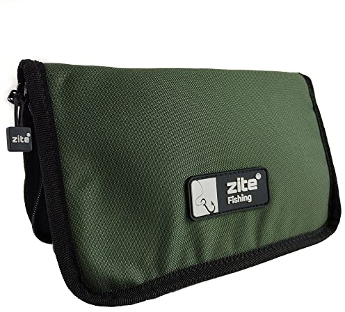 Zite Fishing Trout Spoon Tasche | Forellen-Blinker Wobbler & Angelköder-Etui | Ultra-Light-Köder | 100% Polyester (24 x 14 cm)