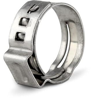 Mikalor Single Ear Plus Hose Clamp Pack of 10 17.8-21.0mm
