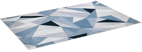 HOMCOM Alfombra de Salón con Base Antideslizante 230x160 cm Multicolor