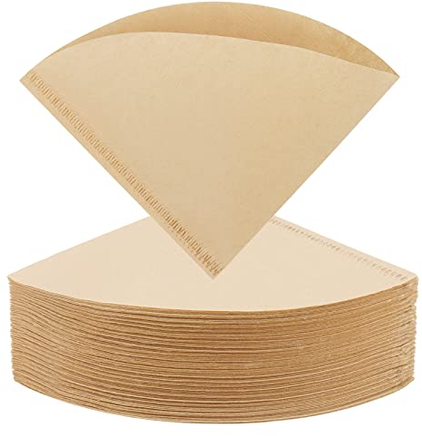 ZEONHEI 400 PCS Coffee Filter Papers, V60 Size 01 Disposable Cone Coffee Filter for Pour Over and Drip Coffee Maker (1-2 Cups)