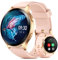 Parsonver Smartwatch Damen mit Telefonfunktion, Fitness-Tracker mit Herzfrequenz Schlafmonitor, 1.43 HD Fitnessuhr, IP68 Wasserdicht Runden Sportuhr, 100+ Sportmodi für Android iOS, Roségold